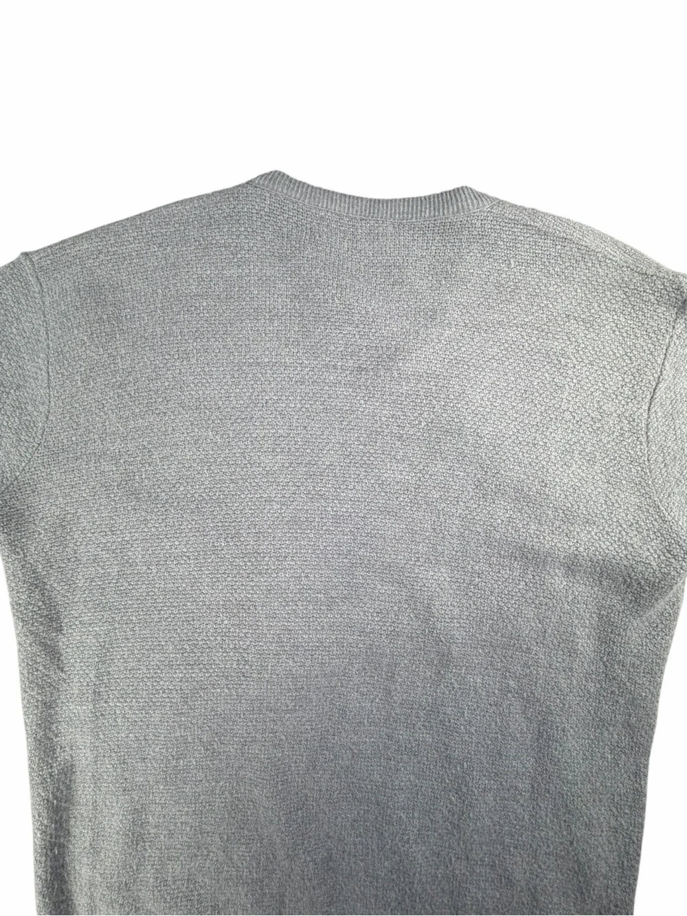 Vintage 90’s Christian Dior Men’s Grey V-Neck Pullover Sweater Size Large